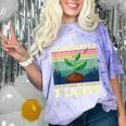 Introverted But Willing To Discuss Plants Comfort Color Blast T-Shirt Amethyst