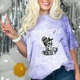 Introverted But Willing To Discuss Snacks Coffee Premium Comfort Color Blast T-Shirt Amethyst