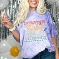 Introverts Don’t Make Friends They Get Adopted By Extroverts Comfort Color Blast T-Shirt Amethyst Introverts Don’t Make Friends They Get Adopted By Extroverts Comfort Color Blast T-Shirt Amethyst