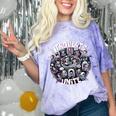 Introverts Unite Quirky Solitude Comfort Color Blast T-Shirt Amethyst Introverts Unite Quirky Solitude Comfort Color Blast T-Shirt Amethyst