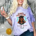 Juris Doctor Beauty Brains Juris Doctorate Graduation Comfort Color Blast T-Shirt Amethyst