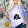 I Just Crushed High School Graduation Monster Truck Shirt Comfort Color Blast T-Shirt Amethyst
