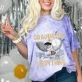 I Just Graduated I Know Everything Graduation Comfort Color Blast T-Shirt Amethyst
