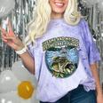 Just Let Me And My Dog By Lake Fishing Introvert Lifestyle Comfort Color Blast T-Shirt Amethyst