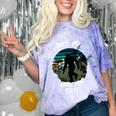 Just Me And My Yeti Retro Sunset Mountain Hiking Introvert Comfort Color Blast T-Shirt Amethyst