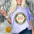 Kids Class Of 2031 Shirt Back To School Future Graduation Comfort Color Blast T-Shirt Amethyst
