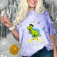 Kids Dinosaur Pre-K Graduation TShirt Kids Preschool Graduation Comfort Color Blast T-Shirt Amethyst
