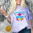 Kids Kindergarten Grad 2019 Graduation T-Shirt Comfort Color Blast T-Shirt Amethyst