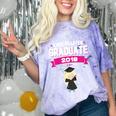 Kids Kindergarten Graduate 2018 Graduation Girls Comfort Color Blast T-Shirt Amethyst