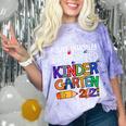 Kids Kindergarten Graduation Class Of 2021 Shirt I Just Graduated Comfort Color Blast T-Shirt Amethyst