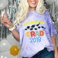 Kids Kindergarten Graduation Graduate Shirt Comfort Color Blast T-Shirt Amethyst