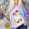 Kids Pre-K Grad 2025 Preschool Graduation 2025 Comfort Color Blast T-Shirt Amethyst