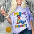 Kids Pre-K Graduate Dinosaur T-Rex Pre Kindergarten Graduation Comfort Color Blast T-Shirt Amethyst
