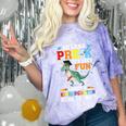 Kids So Long Pre-K Preschool Graduation Kindergarten Here I Come Comfort Color Blast T-Shirt Amethyst