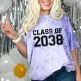 Kindergarten Class Of 2038 First Day School Graduation Comfort Color Blast T-Shirt Amethyst