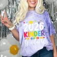 Kindergarten Graduate 2026 Preschool Graduation Kid Boy Girl Comfort Color Blast T-Shirt Amethyst