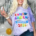 Kindergarten Graduate Kindergarten Class Of 2026 Graduation Comfort Color Blast T-Shirt Amethyst