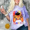 Kindergarten Graduation Level Complete Gamer Graduation Kids Comfort Color Blast T-Shirt Amethyst