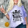 Kindergarten Graduation Quarantine Kindergarten Graduate Comfort Color Blast T-Shirt Amethyst