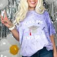 Kiss Me I'm A Grad Graduation T-Shirt Comfort Color Blast T-Shirt Amethyst