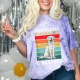 Labrador Retriever Introvert White Lab Comfort Color Blast T-Shirt Amethyst