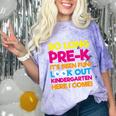 Last Day Pre-K Kindergarten Here I Come Graduation T-Shirt Comfort Color Blast T-Shirt Amethyst