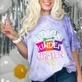 Last Day Of School Adios Kindergarten Graduation Kids Girls Comfort Color Blast T-Shirt Amethyst