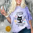 Last Day Of School Student Graduation I Survived 2nd Grade Comfort Color Blast T-Shirt Amethyst