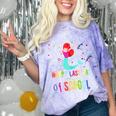Last Day Of School T-Shirt Graduation 2018 Shirt Comfort Color Blast T-Shirt Amethyst
