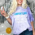 Lawyer's Dad Father Law School Graduation Comfort Color Blast T-Shirt Amethyst