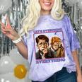 Let's Overthink Everything Shirt Antisocial Introvert Comfort Color Blast T-Shirt Amethyst