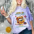 Level Up School Legend Video Game Pixel Art Graduation Comfort Color Blast T-Shirt Amethyst