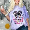Lil Miss 1st Grade Grad Graduation Last Day Of 1st Grade Comfort Color Blast T-Shirt Amethyst