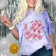 Lil Miss Third 3rd Grade Grad Graduation Last Day Girls Kid Comfort Color Blast T-Shirt Amethyst