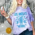 Los Angeles Hotrods Automotive Nostalgia Premium Tri-Blend Comfort Color Blast T-Shirt Amethyst