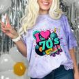 I Love The 70s Retro Cassette Roller Vinyl Disco Nostalgia Comfort Color Blast T-Shirt Amethyst I Love The 70s Retro Cassette Roller Vinyl Disco Nostalgia Comfort Color Blast T-Shirt Amethyst