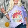 I Love 90's Music Retro Style Nostalgia Cassette 1990s Party Comfort Color Blast T-Shirt Amethyst
