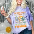 I Love Fishing Bigfoot Fisherman Introvert Sarcastic Comfort Color Blast T-Shirt Amethyst I Love Fishing Bigfoot Fisherman Introvert Sarcastic Comfort Color Blast T-Shirt Amethyst