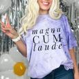 Magna Cum Laude Graduation Honors T Shirt Comfort Color Blast T-Shirt Amethyst