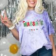 Massage Therapist Therapy LMT Masseuse Graduation Christmas Comfort Color Blast T-Shirt Amethyst