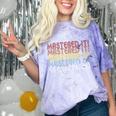 Mastered It 2020 Masters Degree Graduation For Him Her Comfort Color Blast T-Shirt Amethyst