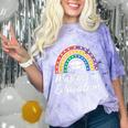 Masters Degree In Education Graduation Matching Graduate Comfort Color Blast T-Shirt Amethyst