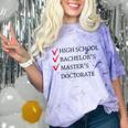Master's Degree Graduation Graduate Comfort Color Blast T-Shirt Amethyst