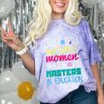 Masters In Education Degree Graduation Women MeD Comfort Color Blast T-Shirt Amethyst