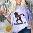 Masters Graduation Mastered It Dabbing Man Tee Comfort Color Blast T-Shirt Amethyst