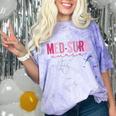 Med Surg Nurse Appreciation Nursing School Graduation Women Comfort Color Blast T-Shirt Amethyst