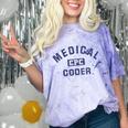 Medical Coder CPC Medical Coding Graduation Comfort Color Blast T-Shirt Amethyst