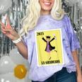 Mexican For Graduation La Graduada 2025 Comfort Color Blast T-Shirt Amethyst