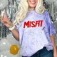Misfit Outfit And Costume Introvert Apparel Comfort Color Blast T-Shirt Amethyst