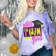 Miss 5th Grade Shirt 5 Grad Kids Girl Graduation School Comfort Color Blast T-Shirt Amethyst